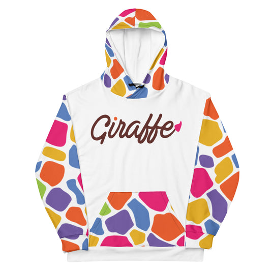 Giraffe White / Colors Hoodie