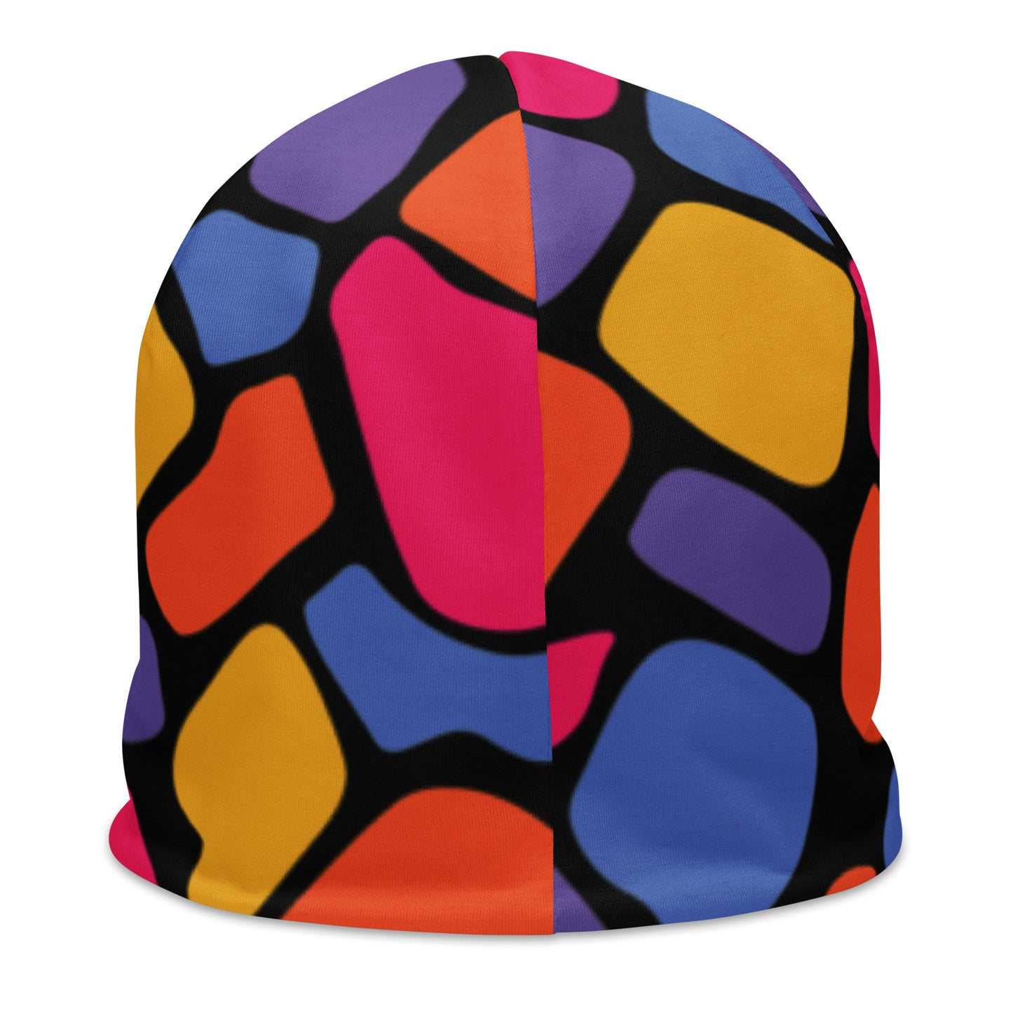 Giraffe Black / Colors Beanie