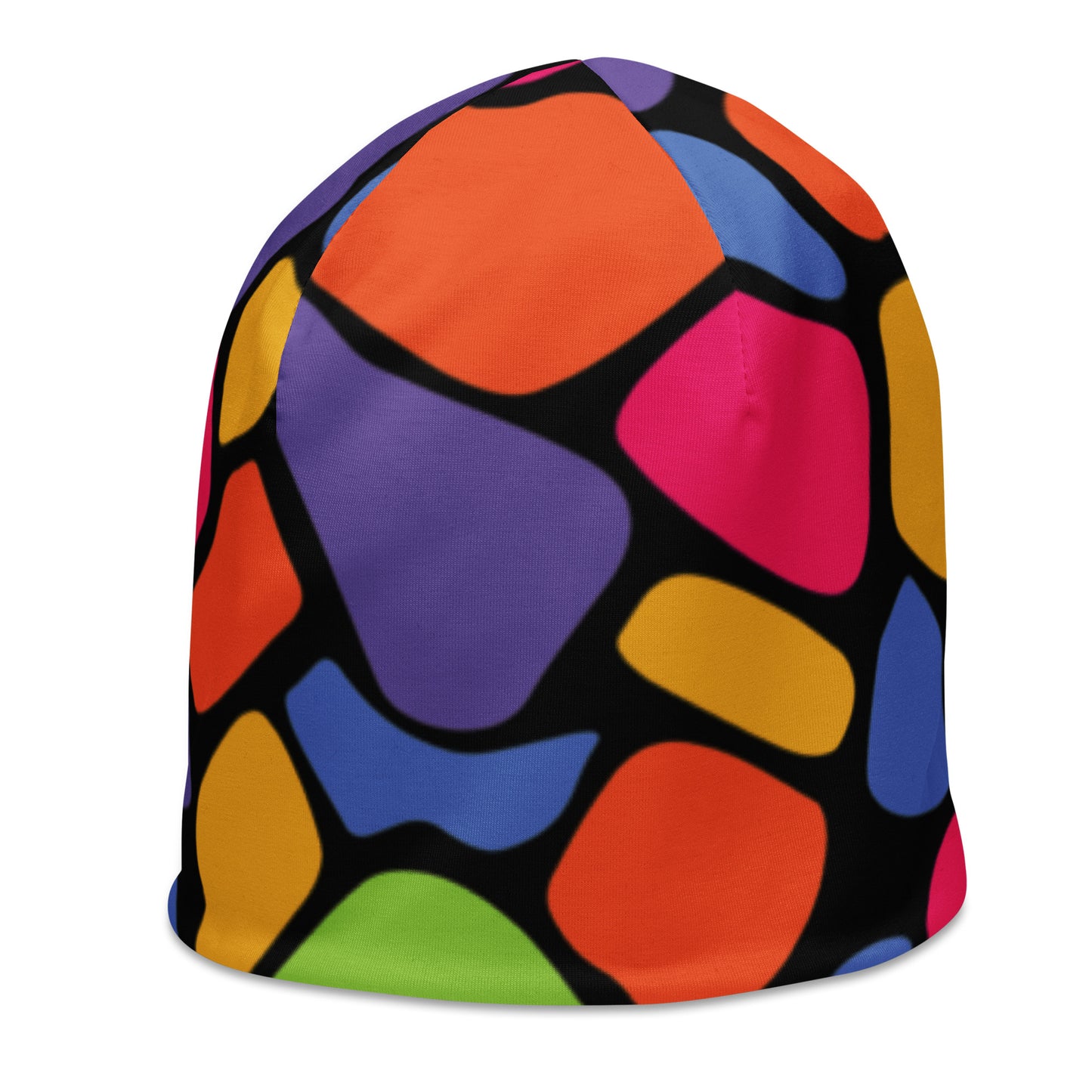 Giraffe Black / Colors Beanie