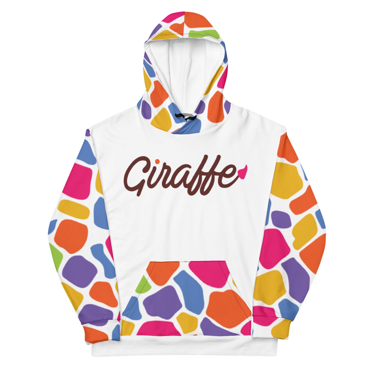 Giraffe White / Colors Hoodie