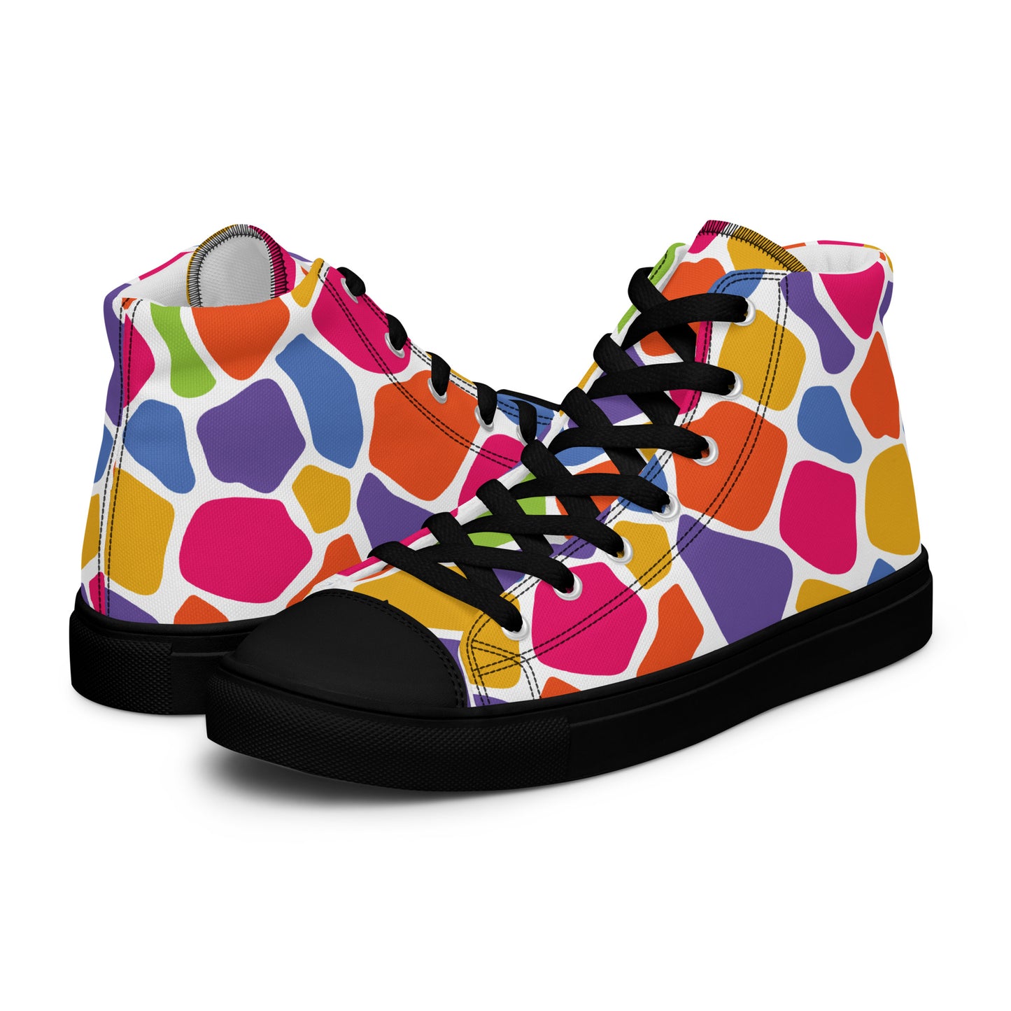 Giraffe White / Colors High Top