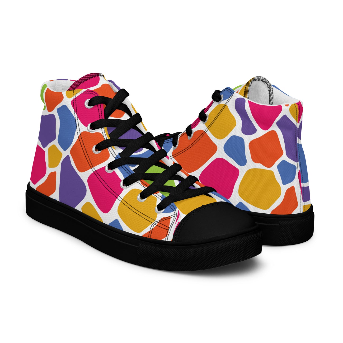 Giraffe White / Colors High Top