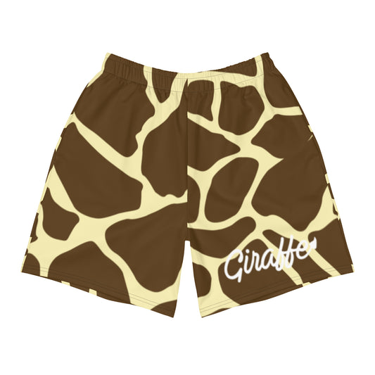 Giraffe Men's Athletic Long Shorts