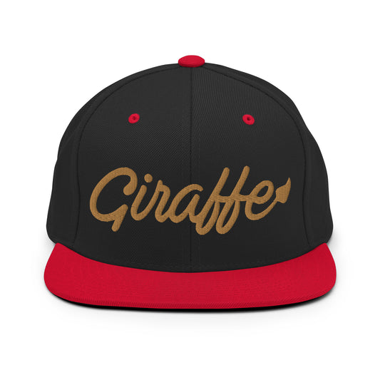 Giraffe Faithful Snapback Hat